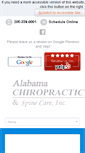 Mobile Screenshot of alchirocare.com